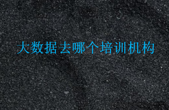 大數(shù)據(jù)去哪個培訓機構